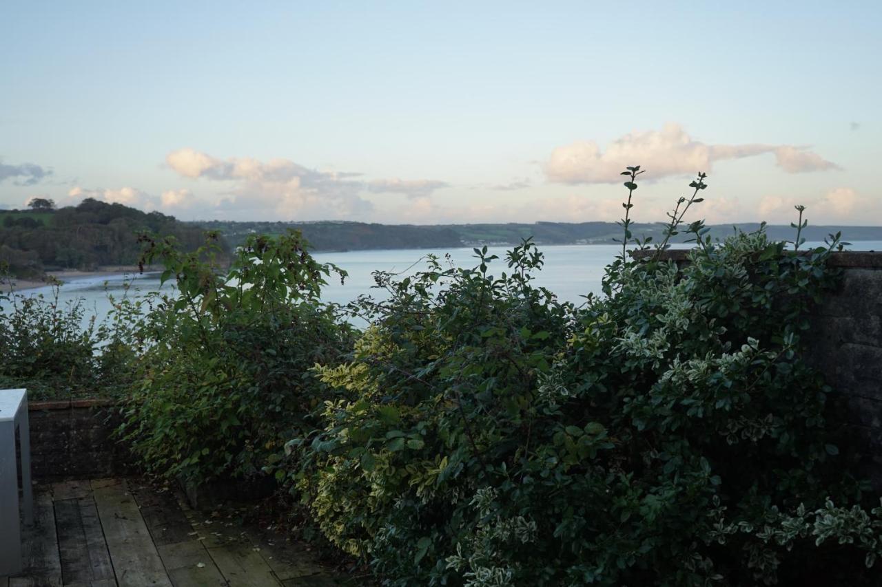 Beach House With Sea Views Over Saundersfoot Bay Exterior foto