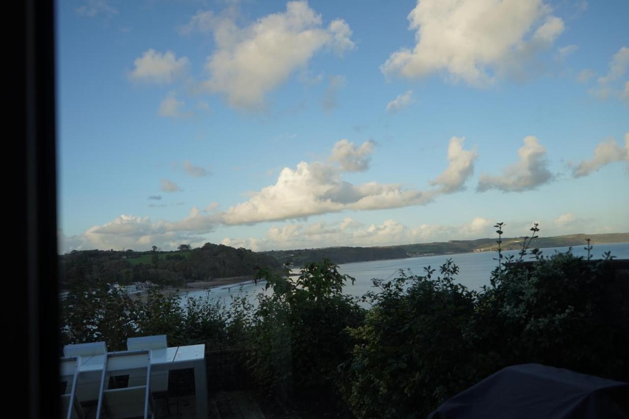 Beach House With Sea Views Over Saundersfoot Bay Exterior foto